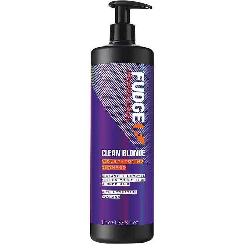 Fudge Clean Blonde Violet Toning Shampoo 1000ml | Spara nu
